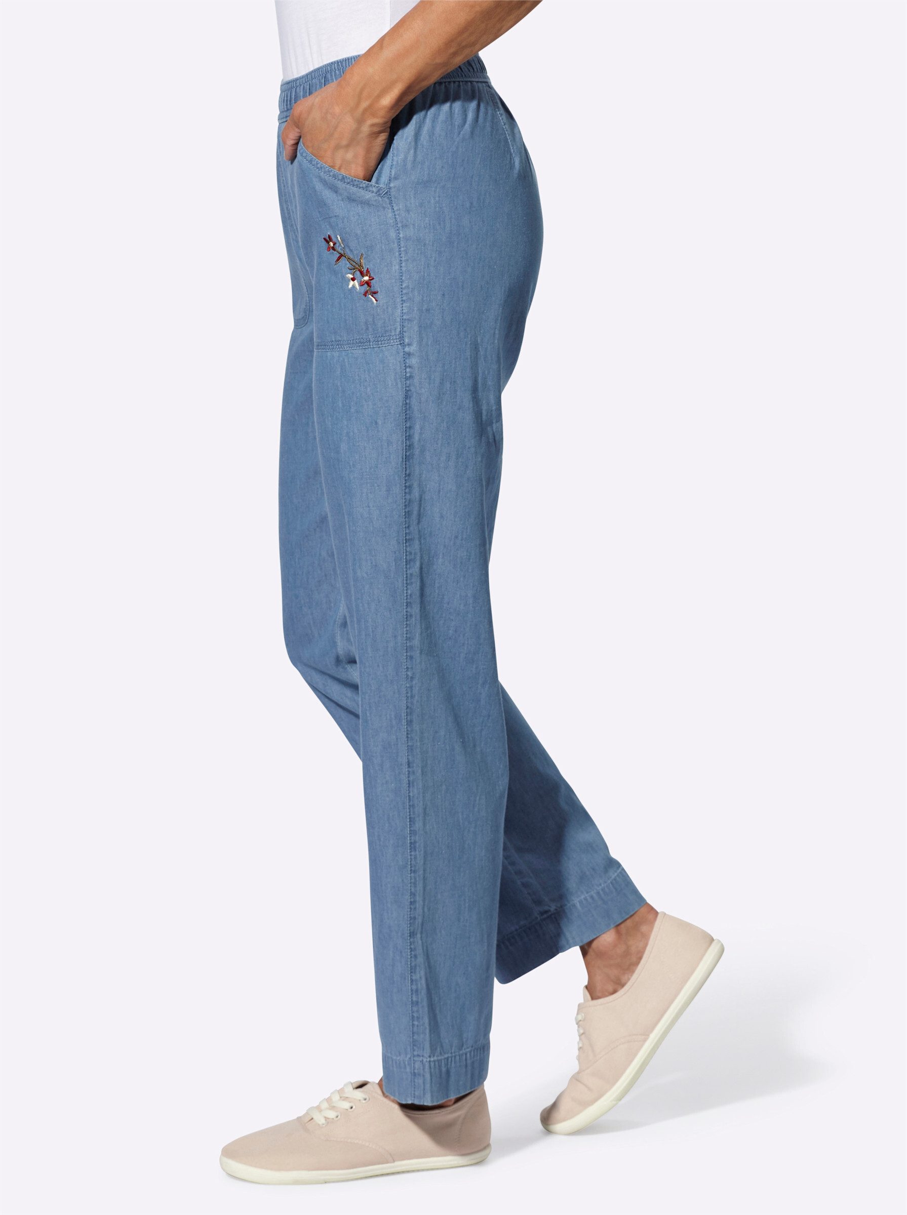 Sieh an! Bequeme Jeans Schlupfjeans günstig online kaufen