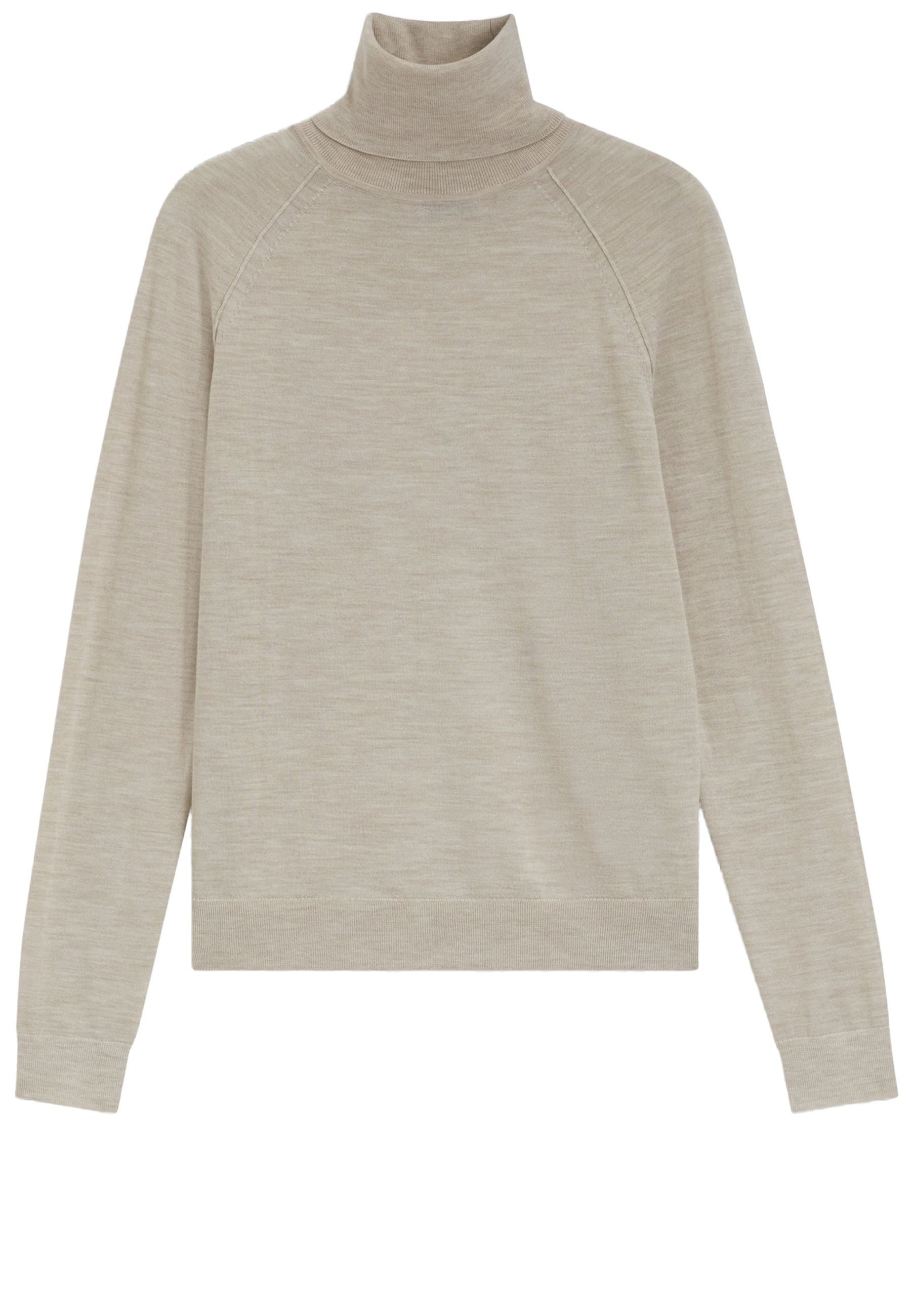 BOSS Strickpullover Frizani aus extrafeiner Merinowolle (1-tlg)