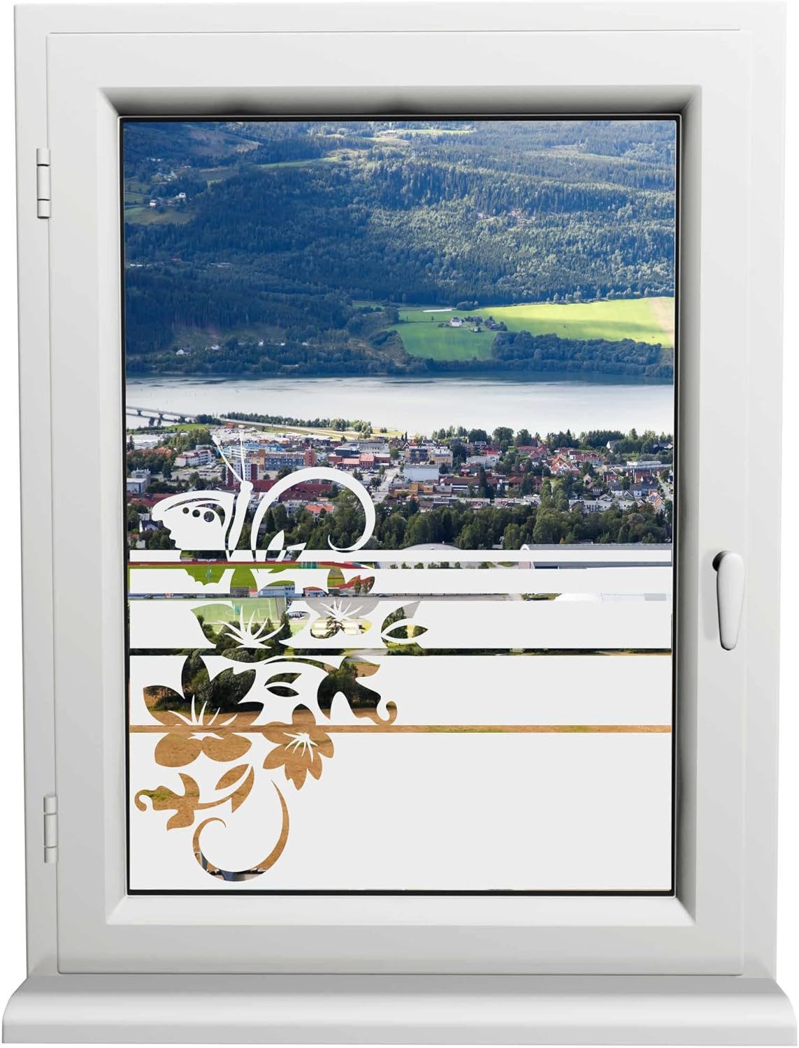INDIGOS UG Fensterfolie Schmetterling Sichtschutzfolie – günstig online kaufen