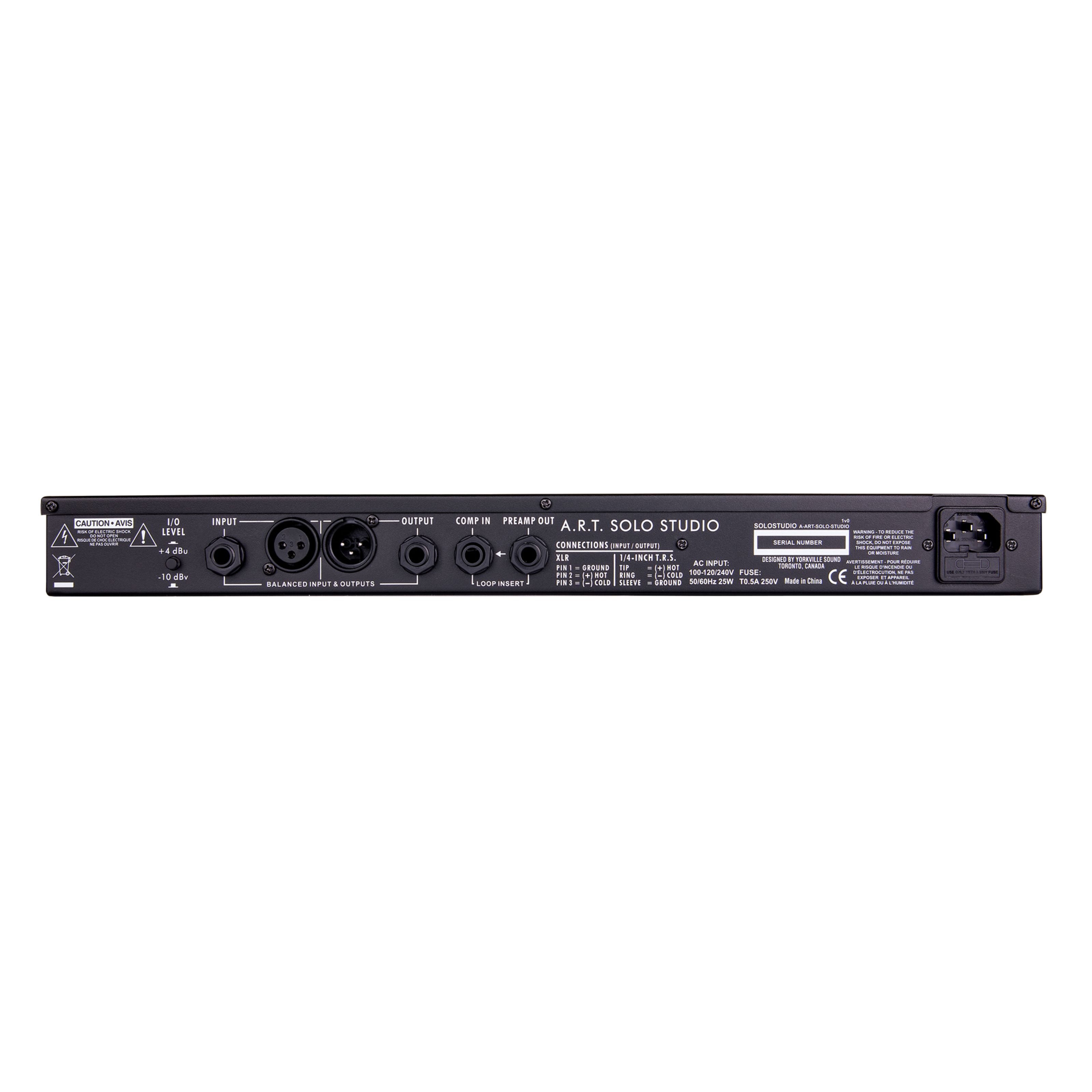 Art Vorverstärker (SOLO STUDIO - Studio Preamp)