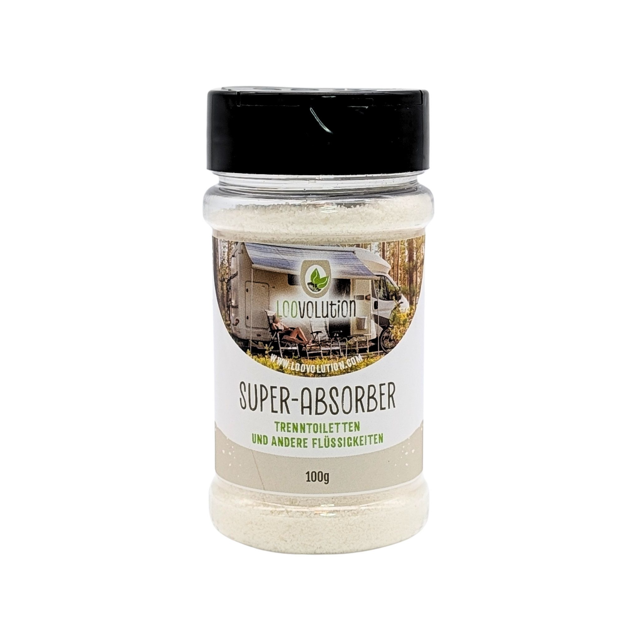 Campingtoilette LOOVOLUTION® Super-Absorber für alle Flüssigkeiten