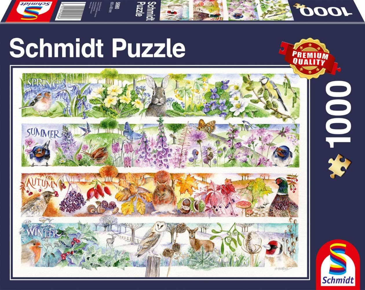 Schmidt Spiele Spiel Schmidt Spiele Puzzle Jahreszeiten 1000 Teile