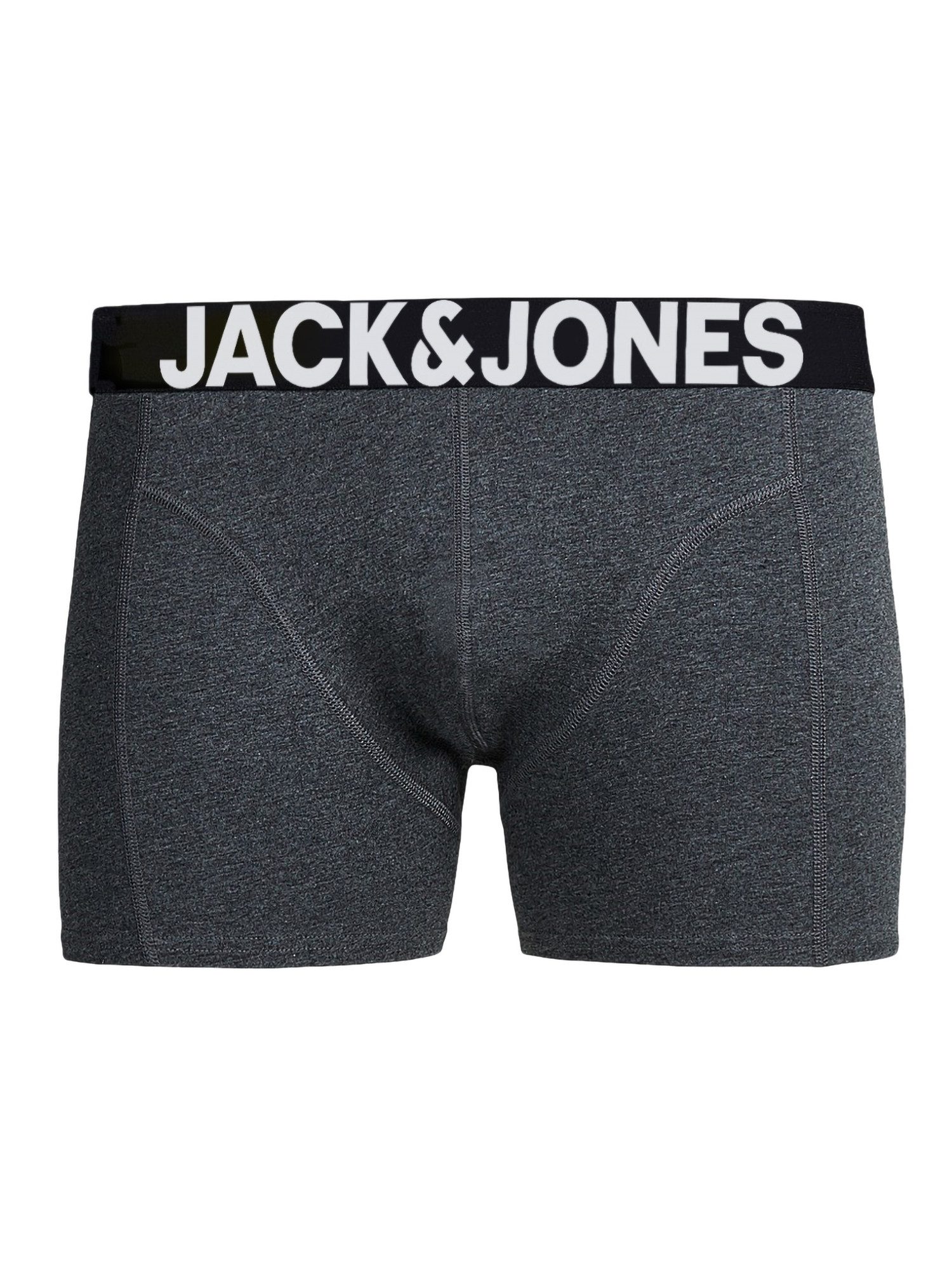 Jack & Jones Boxershorts Solid (5-St., 5er Pack) gute Passform durch elastische Baumwollqualität