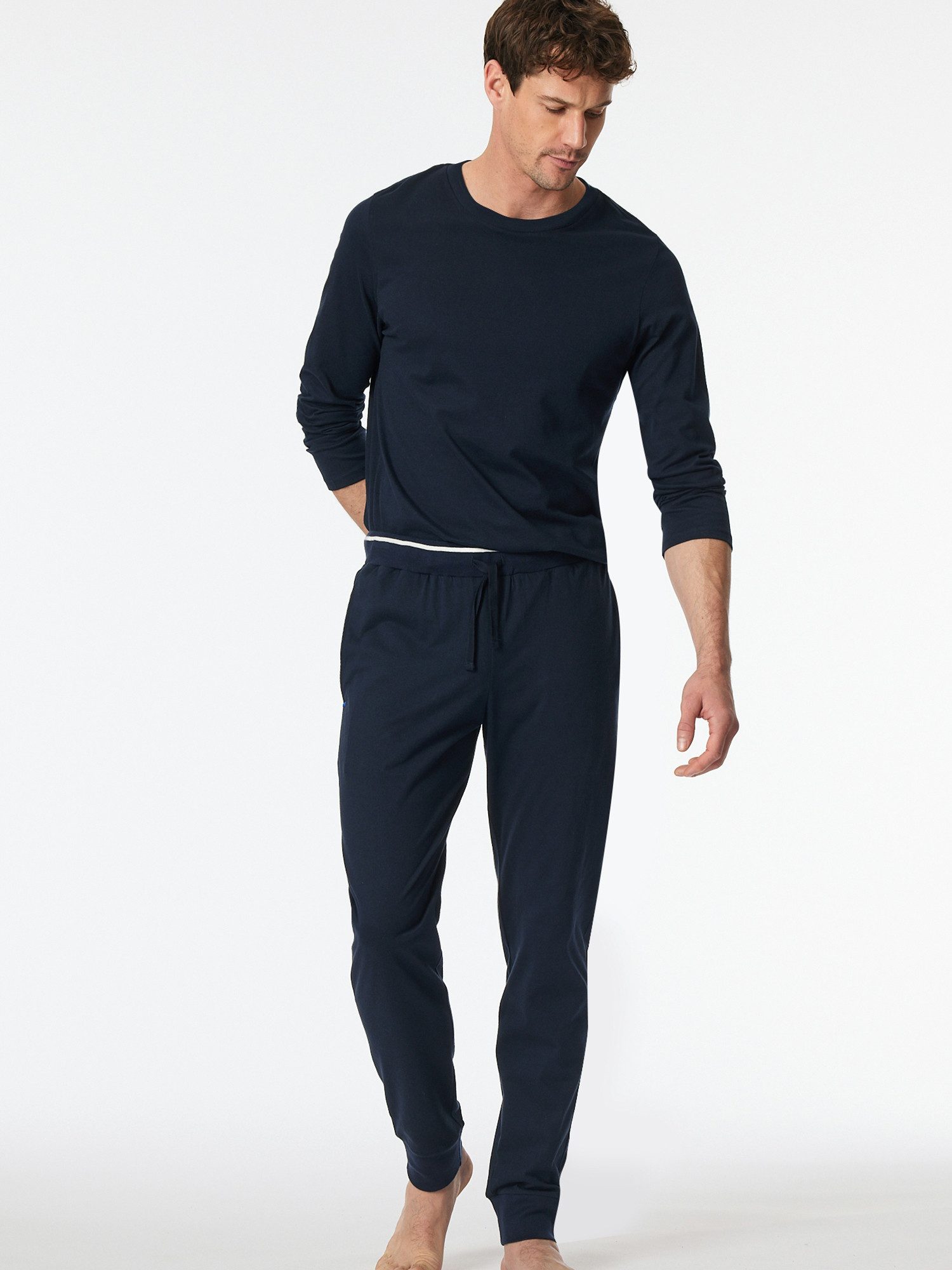 Schiesser Pyjamahose Mix Relax schlaf-hose pyjama schlafmode günstig online kaufen