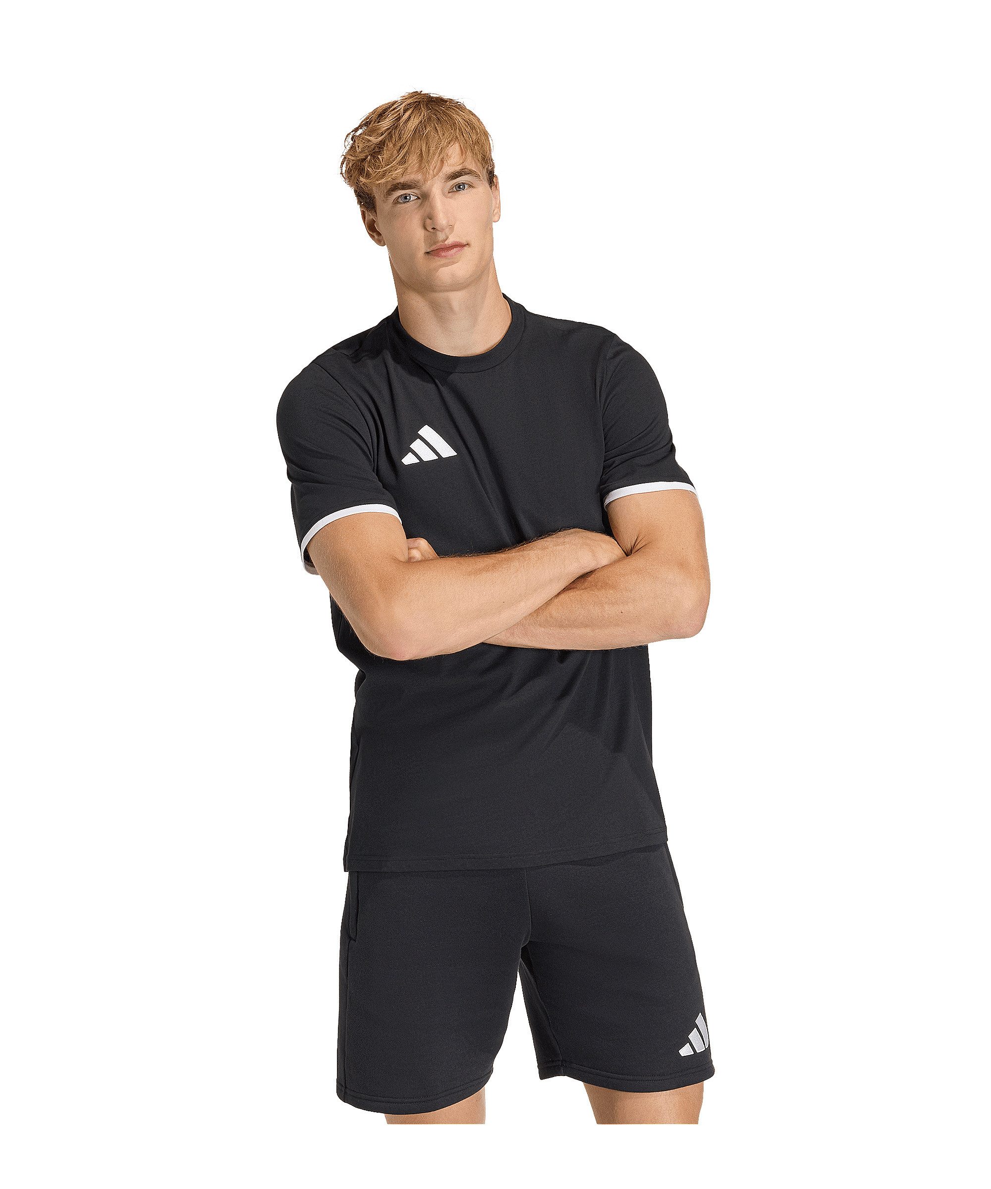 adidas Performance T-Shirt adidas Performance Entrada 26 T-Shirt Weiß Baumw günstig online kaufen