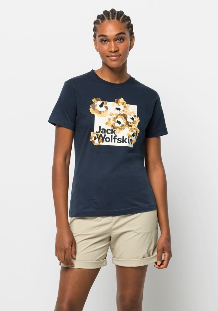 Top-Performance-Marketing Jack Wolfskin T-Shirt FLORELL W night-blue BOX T