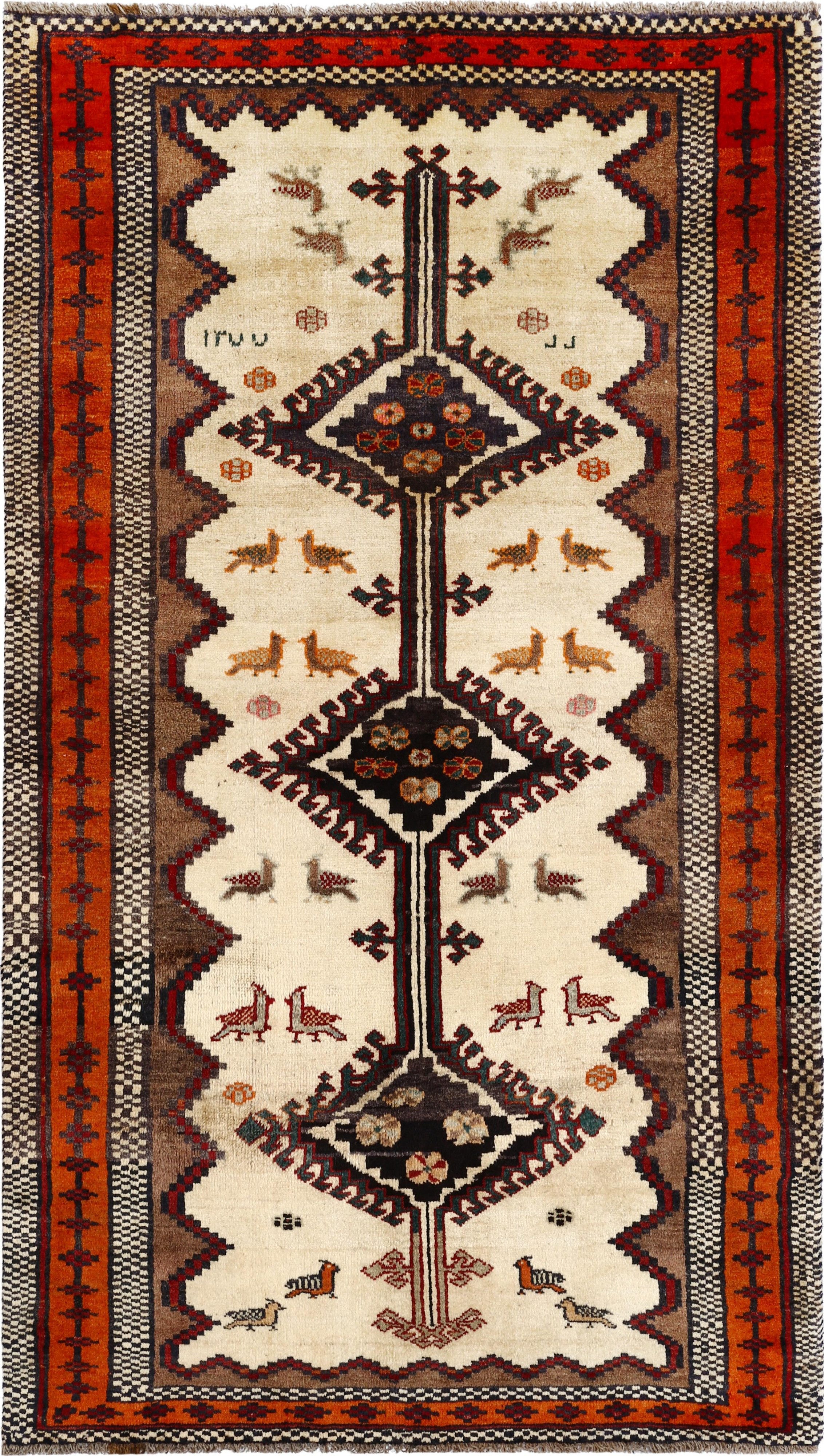 Carpet Avenue Teppich Perser Gabbeh Patina 224x127, Läufer, Höhe: 7 mm