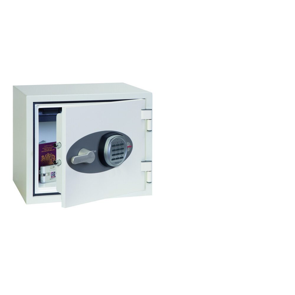Phoenix Tresor Phoenix FS1281E - Tresor Titan II - elektronisches Schloss - Weiß (1-St)