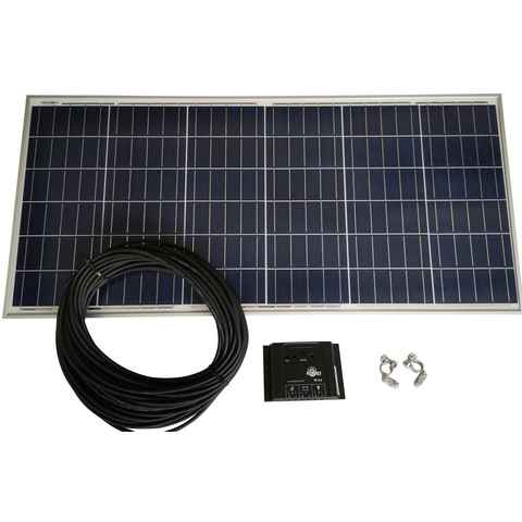 Sunset Solarmodul PV Solar SUNKIT Spar-Set, 65 W, Polykristallin, für Gartenhaus/Carport