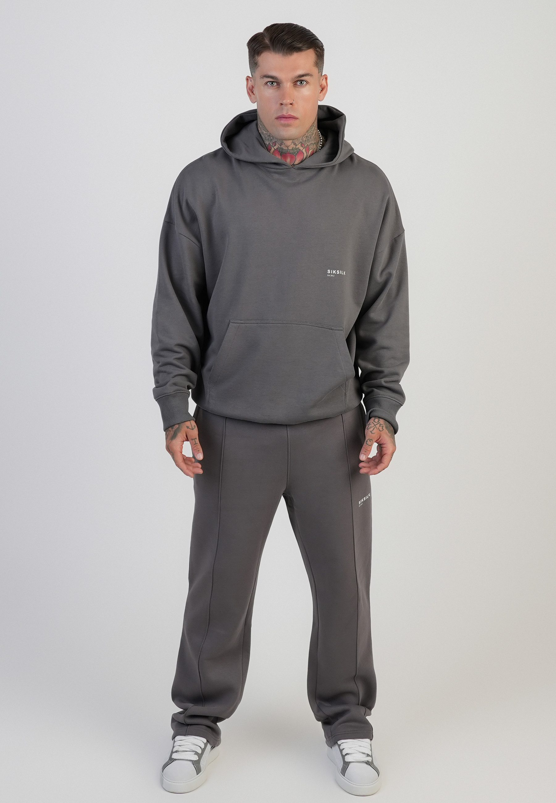 Siksilk Hoodie SikSilk Herren Hoodie mit Grafikprint