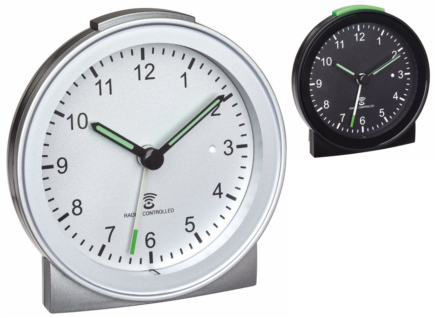 TFA Dostmann Funkwecker analoger Wecker TFA 60.1517 mit geräuscharmem Sweep günstig online kaufen