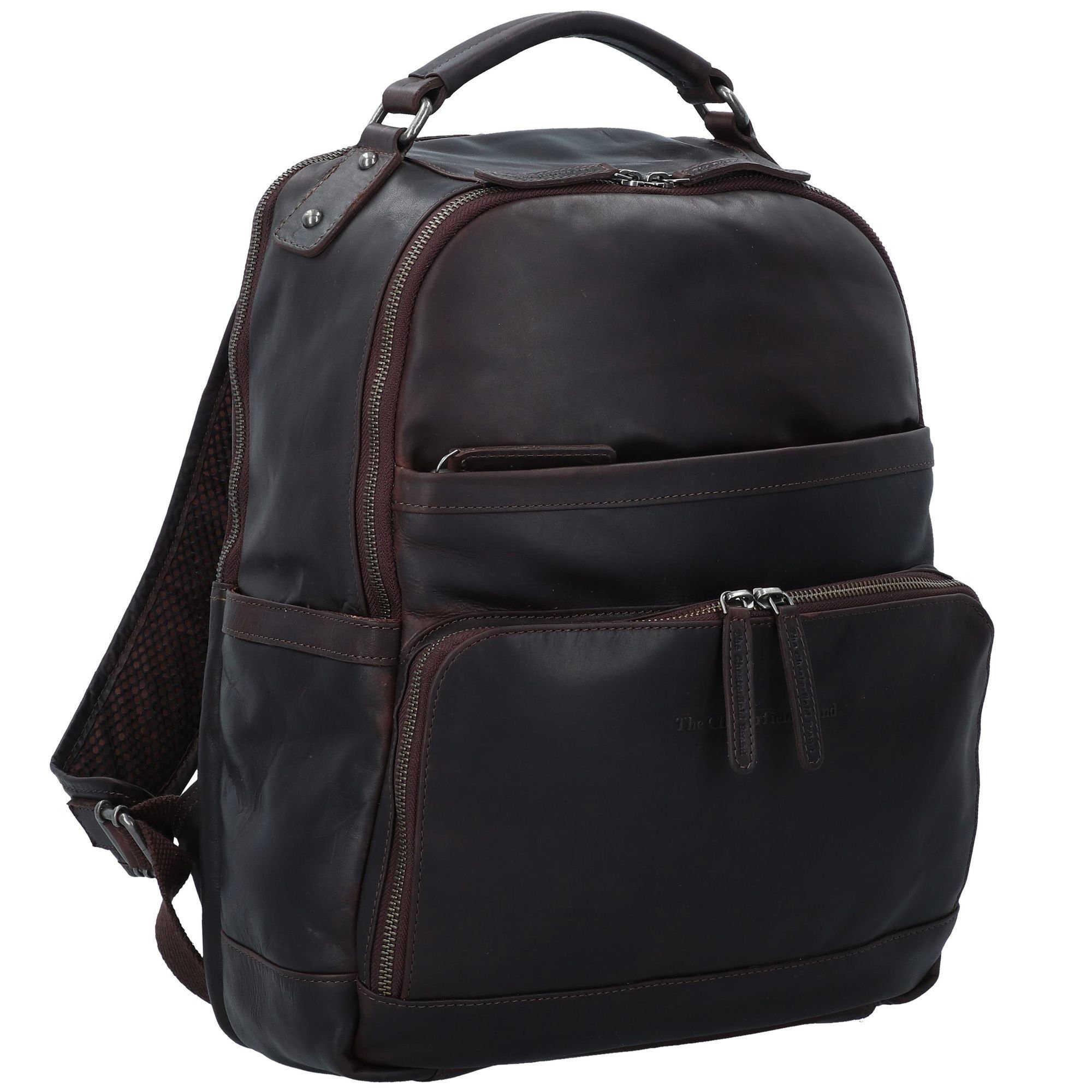 Leder Wax braun Pull Brand Up, The Chesterfield Laptoprucksack