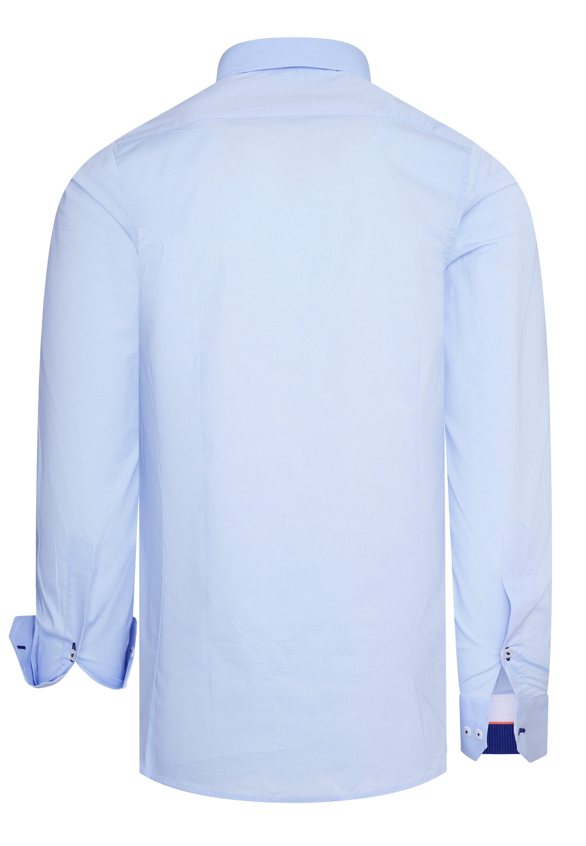 R-NEAL Businesshemd Herren Stretch Hemd Slim günstig online kaufen