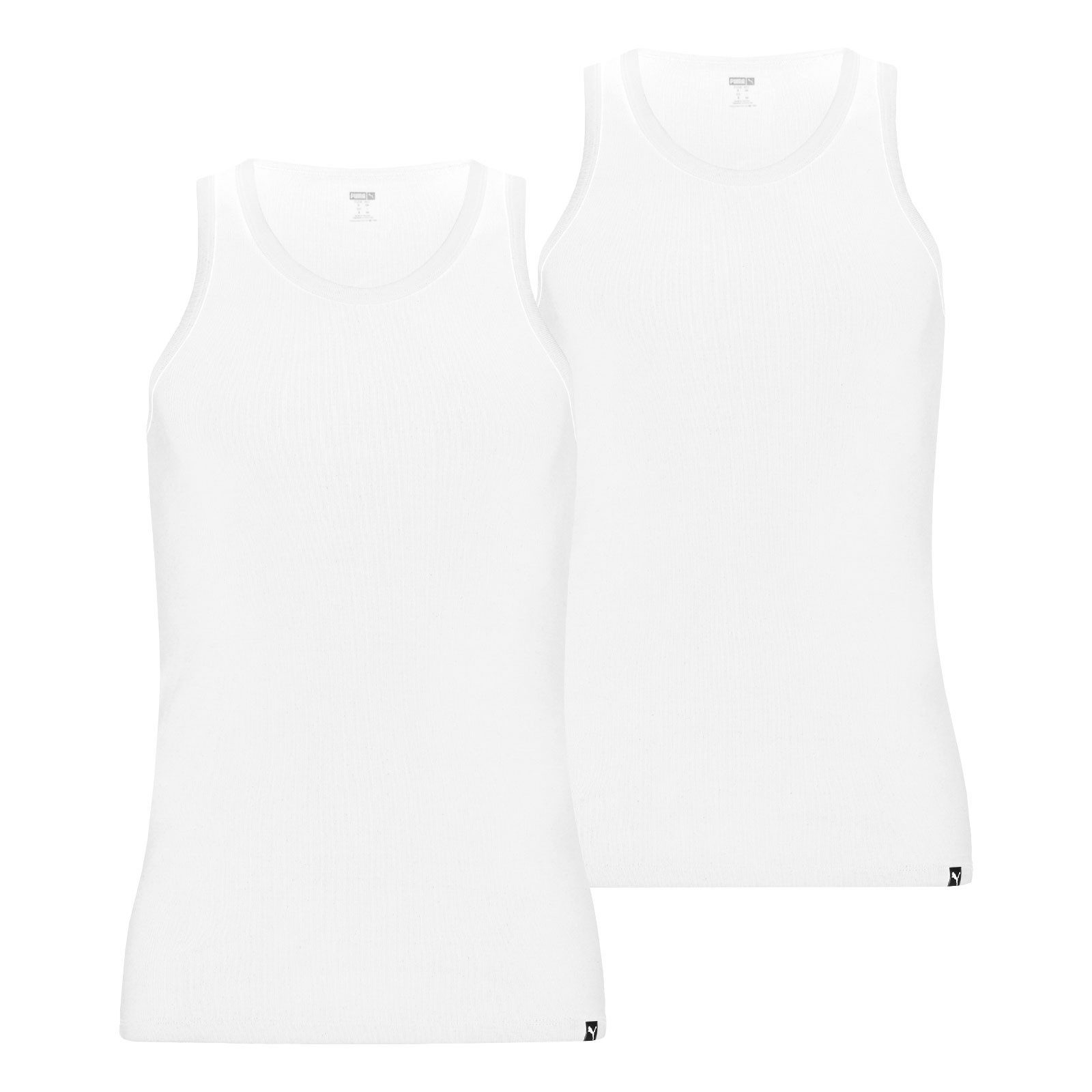 PUMA Unterhemd Basic Tank Top (2-St., 2er Pack) ärmellos mit breiten Träger günstig online kaufen