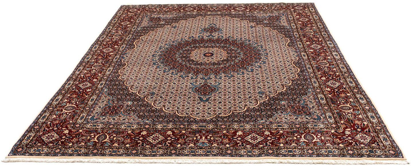 Wollteppich Moud Medaillon Beige 350 x 245 cm, morgenland, rechteckig, Höhe: 10 mm, Unikat mit Zertifikat