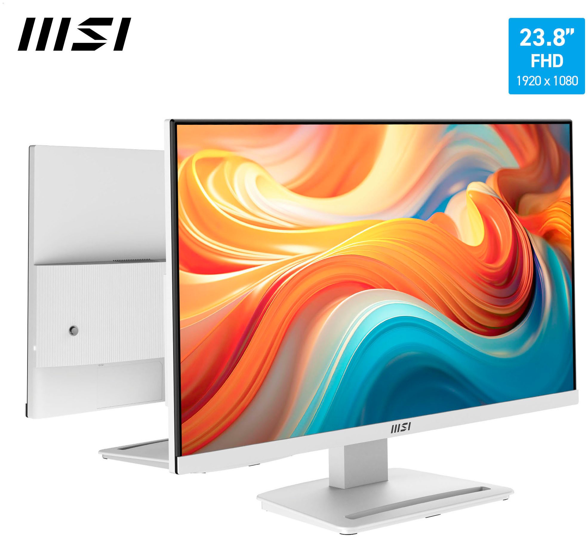 MSI PRO MP241W E14V LED-Monitor (61 cm/24 ", 1920 x 1080 px, Full HD, 1 ms Reaktionszeit, 144 Hz, VA LED) – Bild 3 von 5