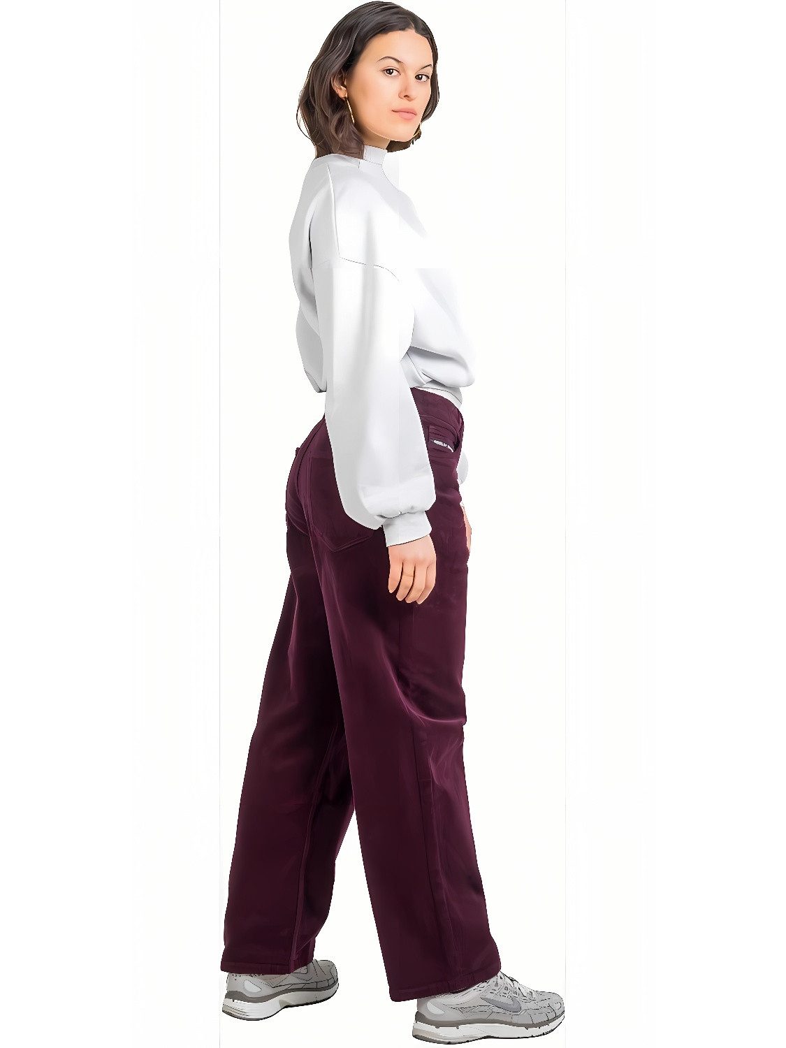 REELL Bequeme Jeans Women Chloé Baggy