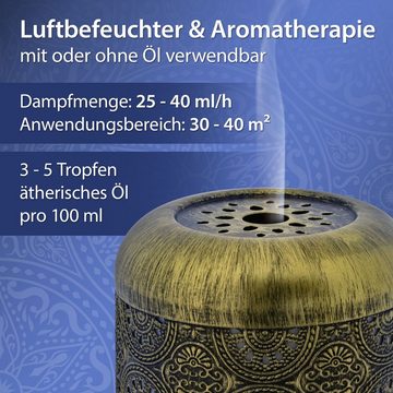 Impolio Diffuser Impolio Aroma Diffuser Mandala, Aroma Luftbefeuchter, 250 ml