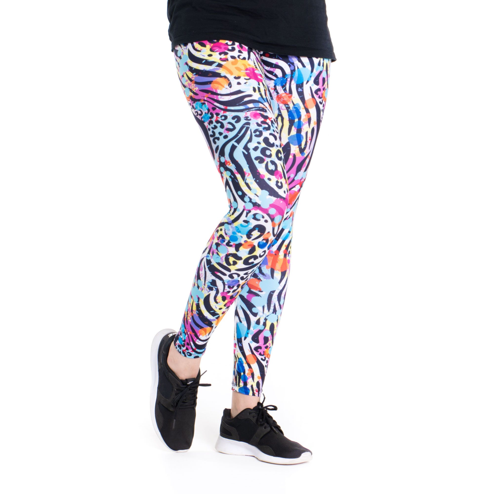 cosey Leggings Motiv-Leggings (Einheitsgröße) - Design Wild 80's (auffällig günstig online kaufen