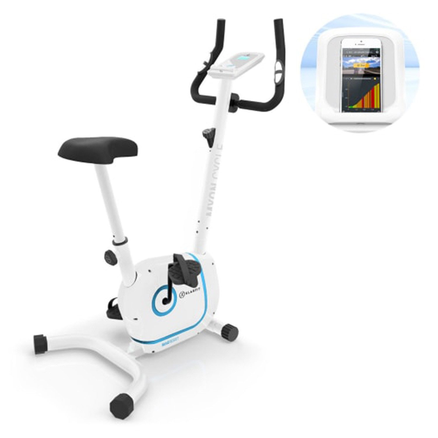 KLARFIT Heimtrainer Myon Cycle