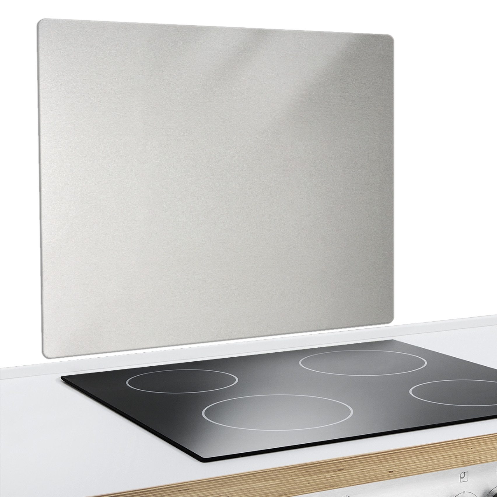 Maximex Küchenrückwand Edelstahl, Wandblende, Spritzschutz für die Herdwand günstig online kaufen