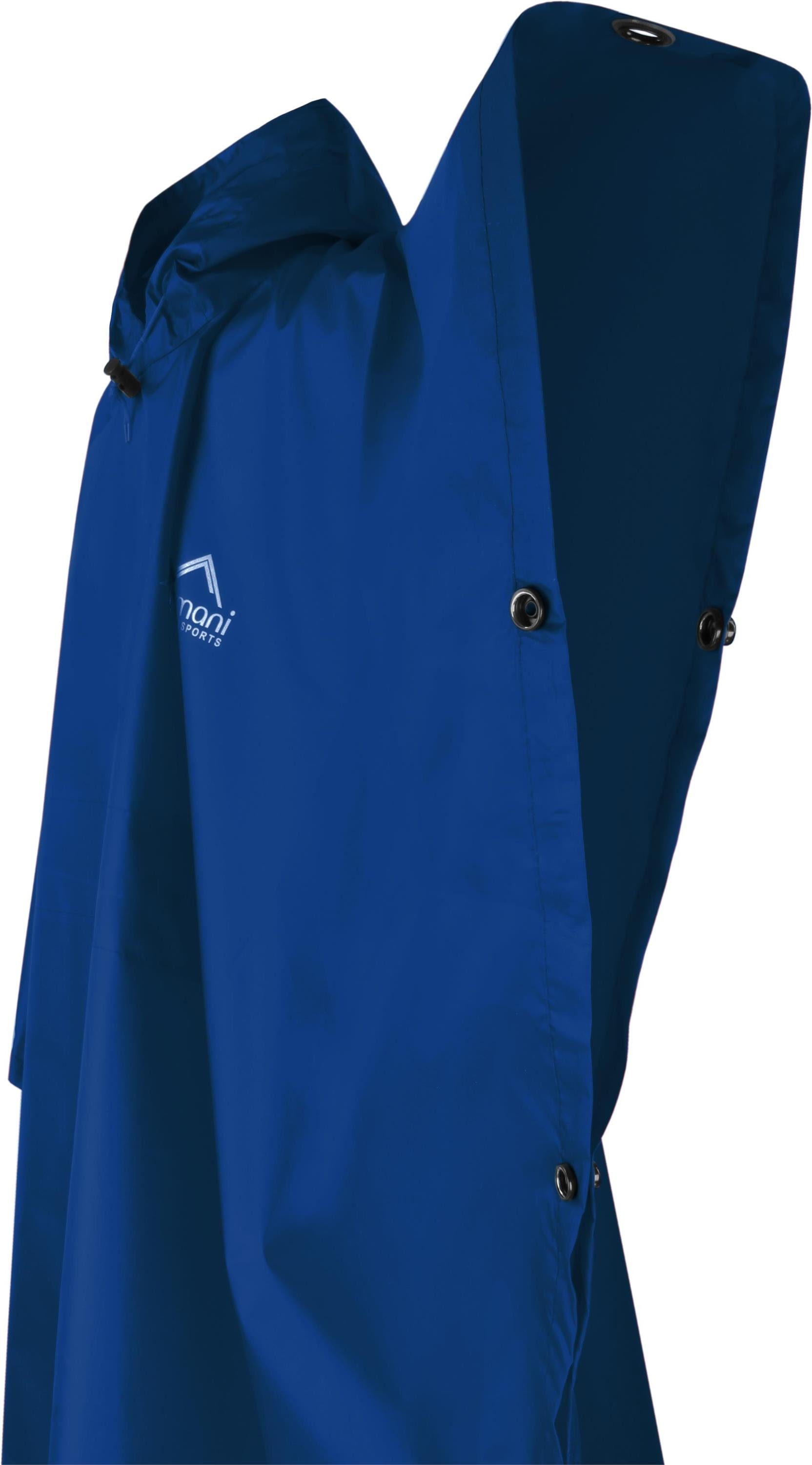 normani Regenponcho Ripstop Regenponcho Derry Wasserdichtes Regencape - Wassersäule: 6.000 mm – Bild 4 von 5