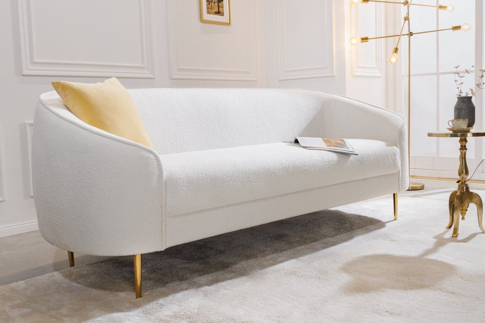 riess-ambiente Sofa DIVA 205cm weiß, Einzelartikel günstig online kaufen