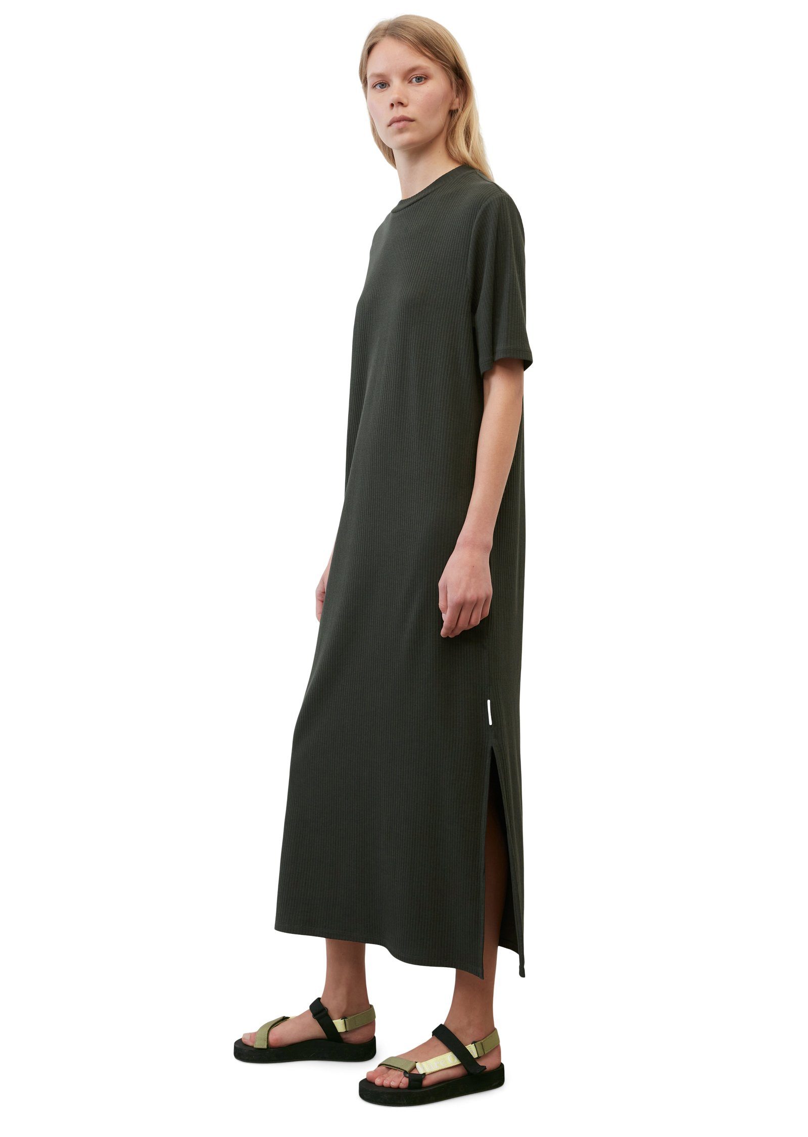 Damen Kleider Marc O'Polo DENIM Jerseykleid aus softem, stretchigem Baumwolle-Lyocell-Mix
