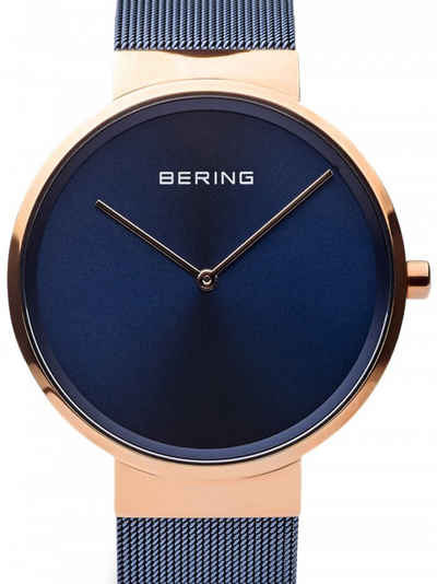 Bering Quarzuhr Bering 14539-367 Classic Unisex 39mm 5ATM