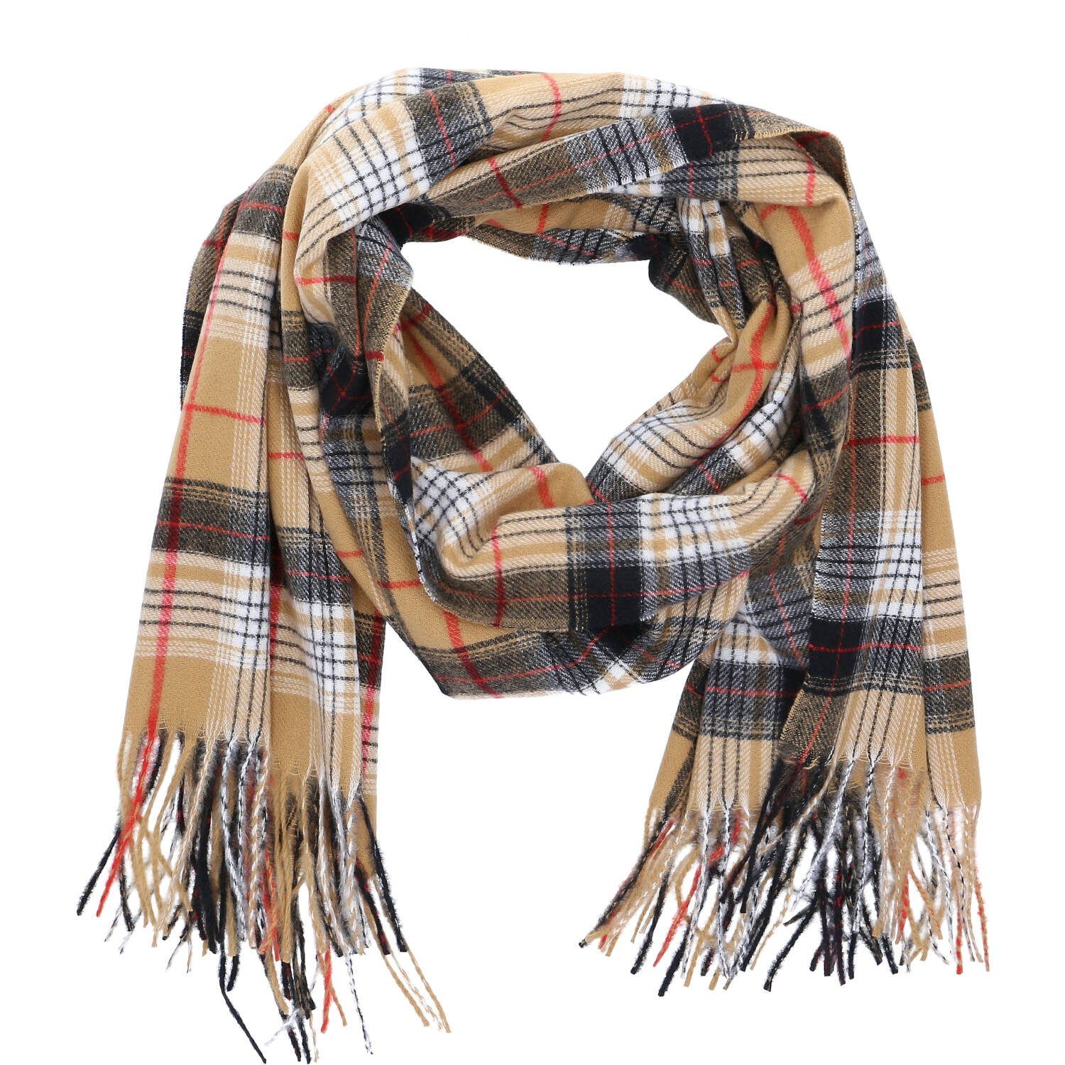 Antonio Strickschal Antonio Winder Schal beige günstig online kaufen