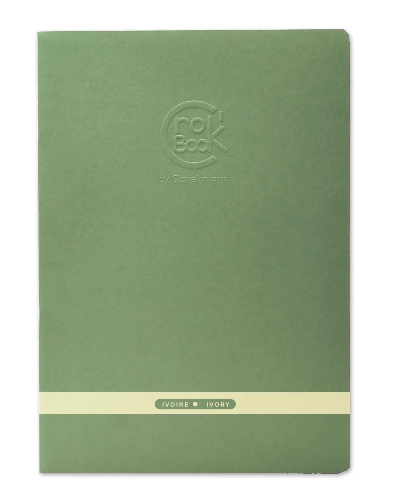 CLAIREFONTAINE Zeichenpapier 5x Skizzenheft A3 Hochformat 24 Blatt elfenbein 60313C, Notizbuch