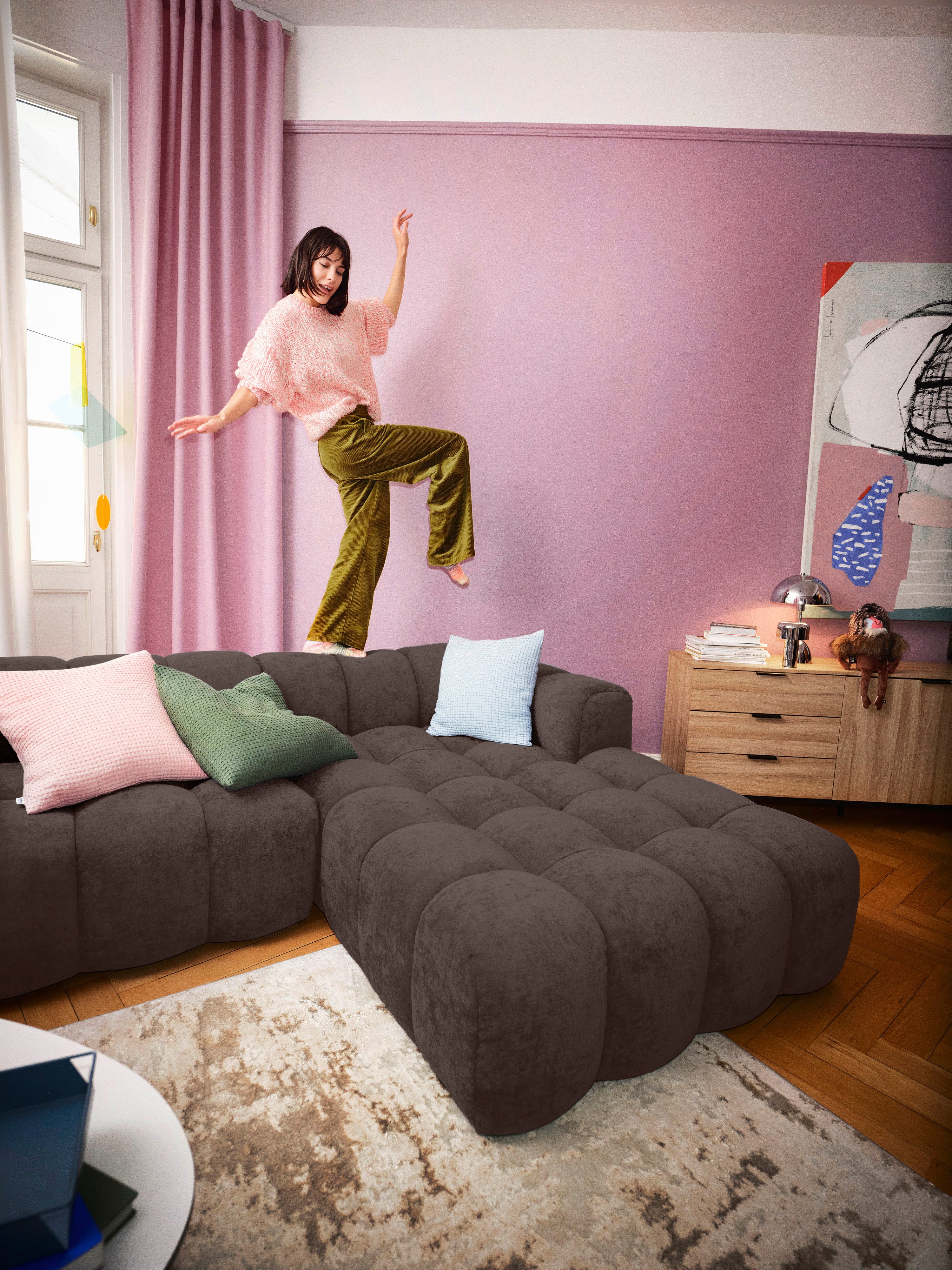OTTO home Ecksofa KALLIE L-Form, 248 cm - OTTO. Verlässliche Qualität., Bub günstig online kaufen
