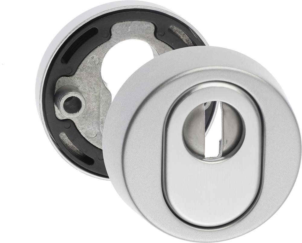 Erich Dieckmann GmbH Türbeschlag edi Alu-Schutzrosettenpaar ZA, 15mm,Schachtelpack, bis TS=68mm7256 F01