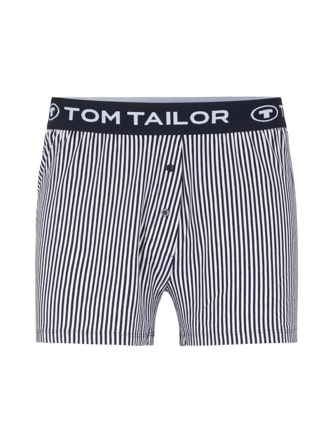 TOM TAILOR Schlafshorts Bodywear Pyjama-Shorts mit Streifenmuster