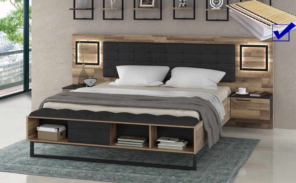 Betten mit integriertem Nachttisch online kaufen | OTTO