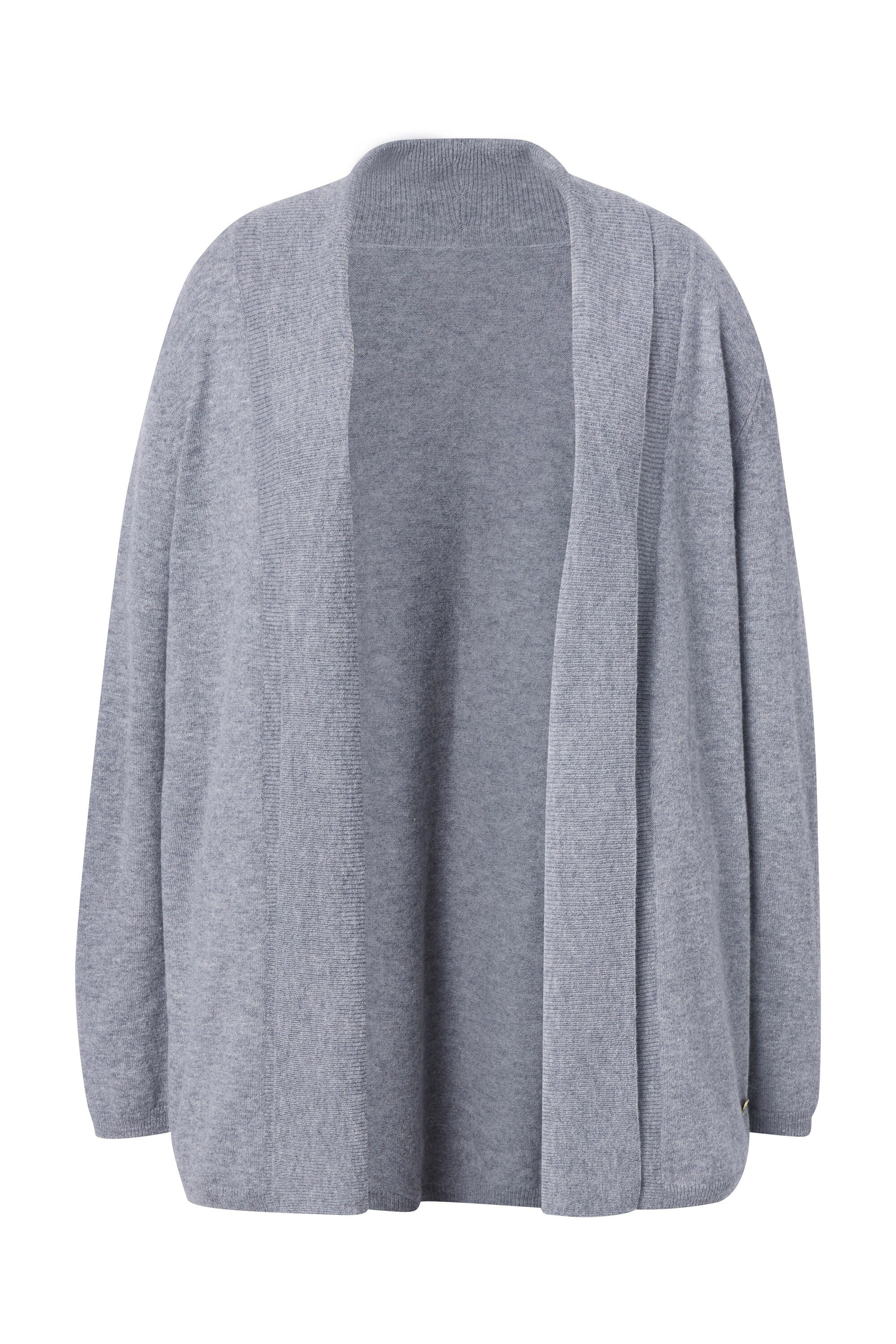 Ulla Popken Strickjacke Strickjacke Schalkragen Langarm günstig online kaufen