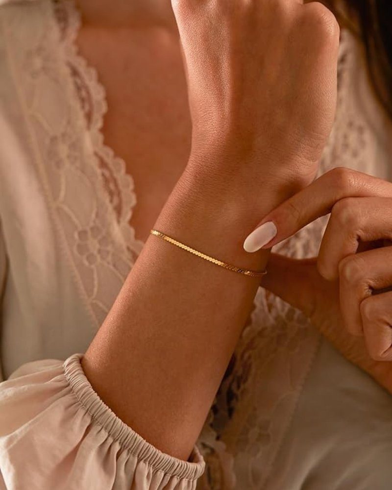 Einzelstück Armband Einzelstück® Schlangenarmband Armband Armkette günstig online kaufen