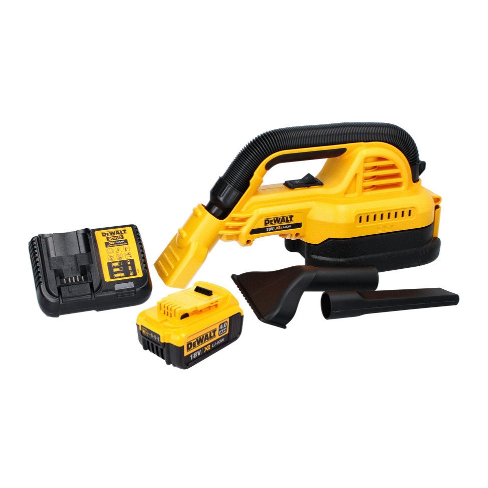DeWalt Akku-Handstaubsauger DCV 517 M1 Akku Handstaubsauger 18 V 1,9 L + 1x Akku 4,0 Ah