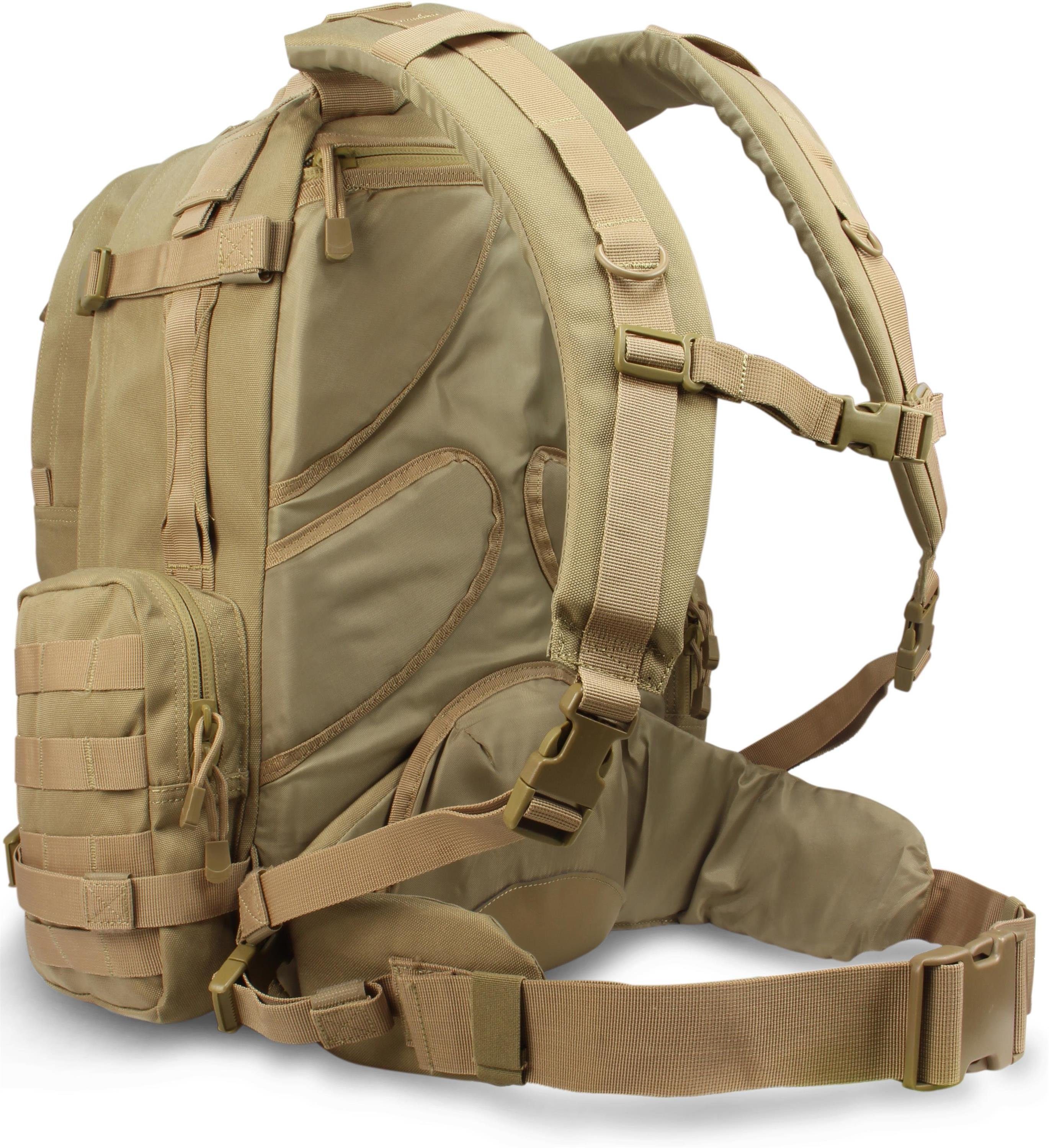 normani Rucksack Assault Pack Rucksack 45 l Patriot, Taktischer Rucksack Wanderrucksack Trekkingrucksack Militärrucksack