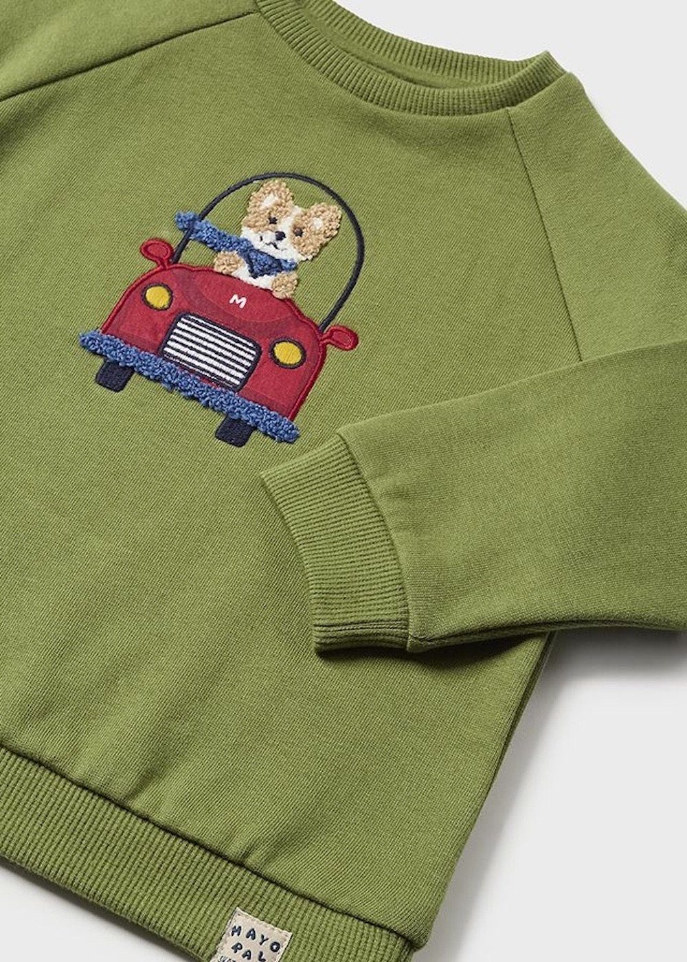 Sweatshirt Auto bestickt Sweatshirt Mayoral Junge