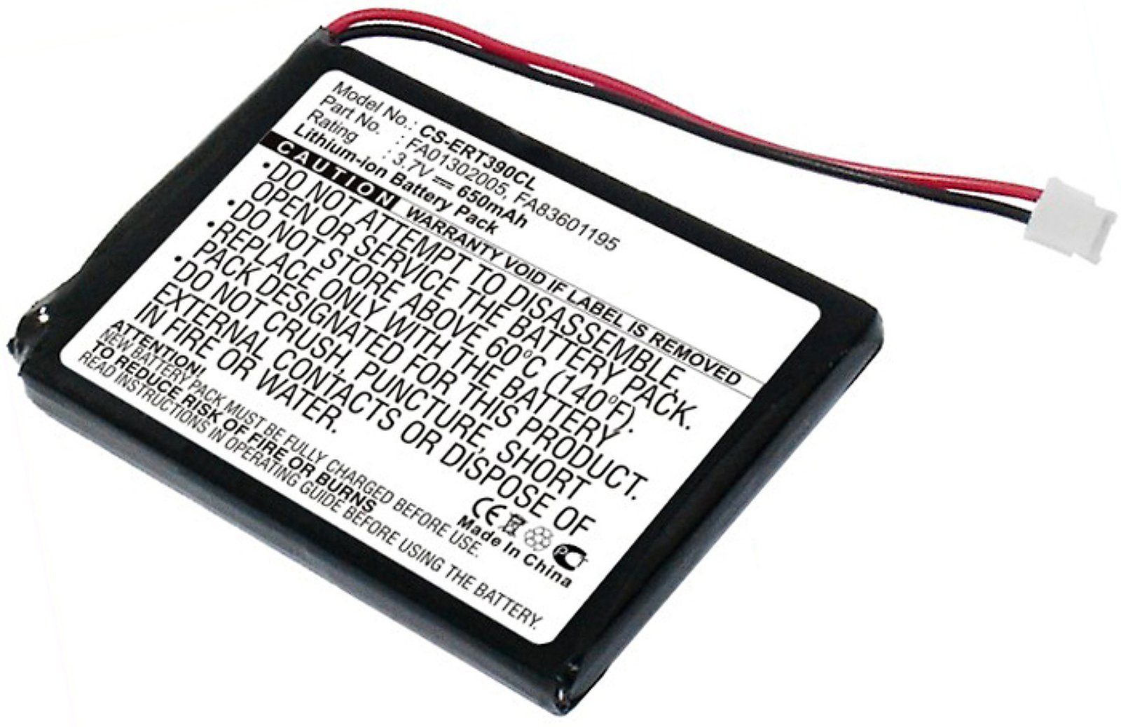 Powery Akku für Avaya Typ 660177 R1A Akku 650 mAh (3.7 V)