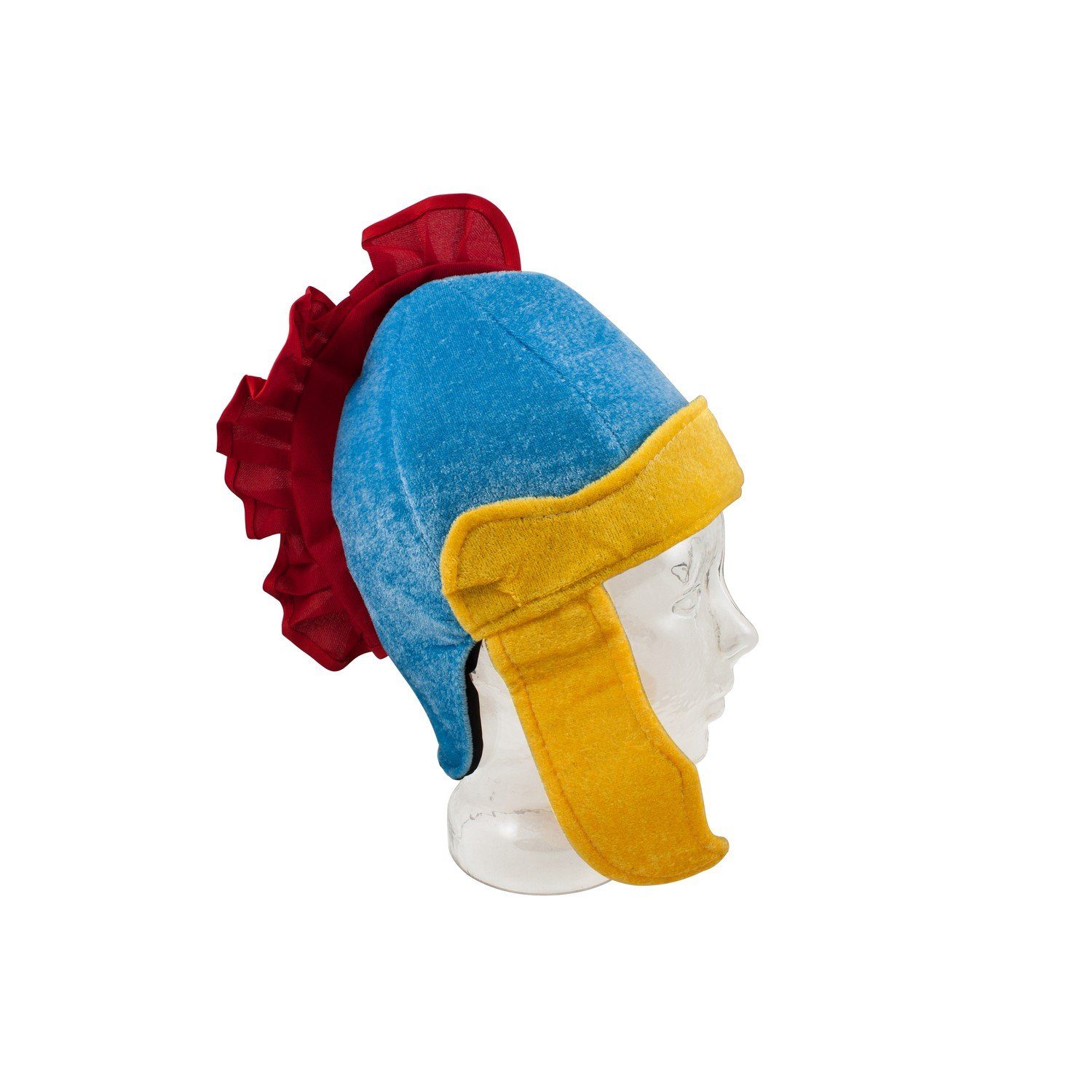 BestSaller Kostüm Kinder Römerhelm aus Stoff / Sparta / Sankt Martin ca. 57 cm Kopfumfa, Stoff