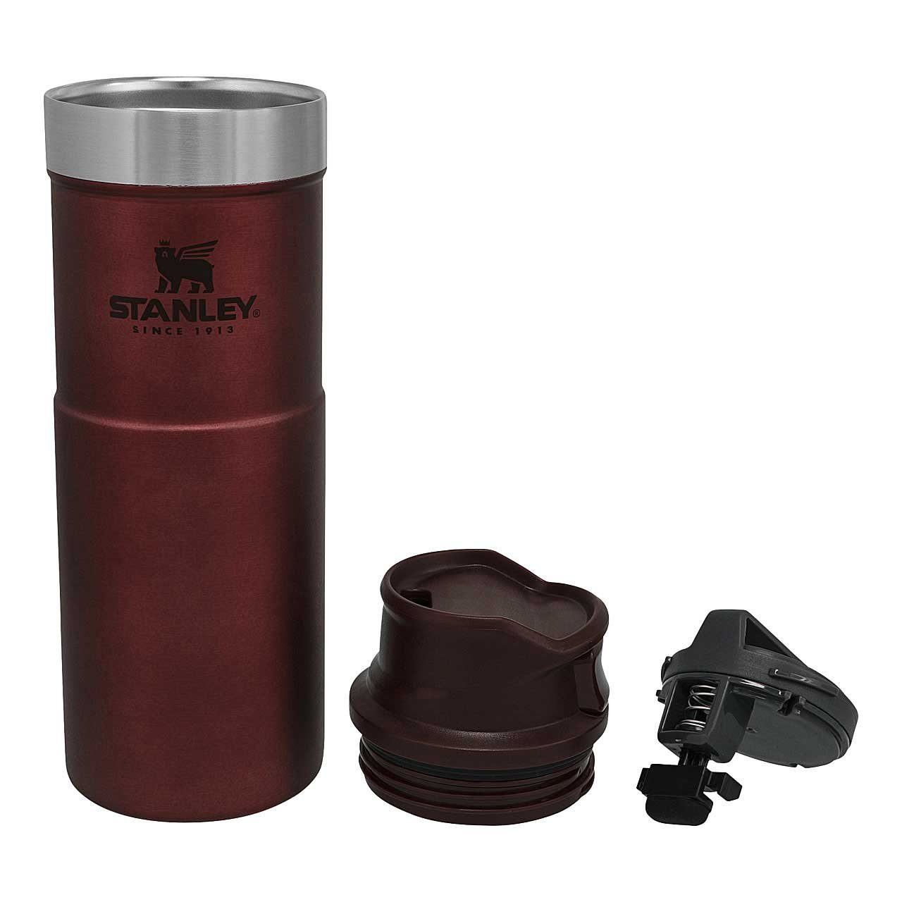 STANLEY CLASSIC Coffee-to-go-Becher Kaffeebecher Stanley TRIGGER-ACTION 0,473 l Wine
