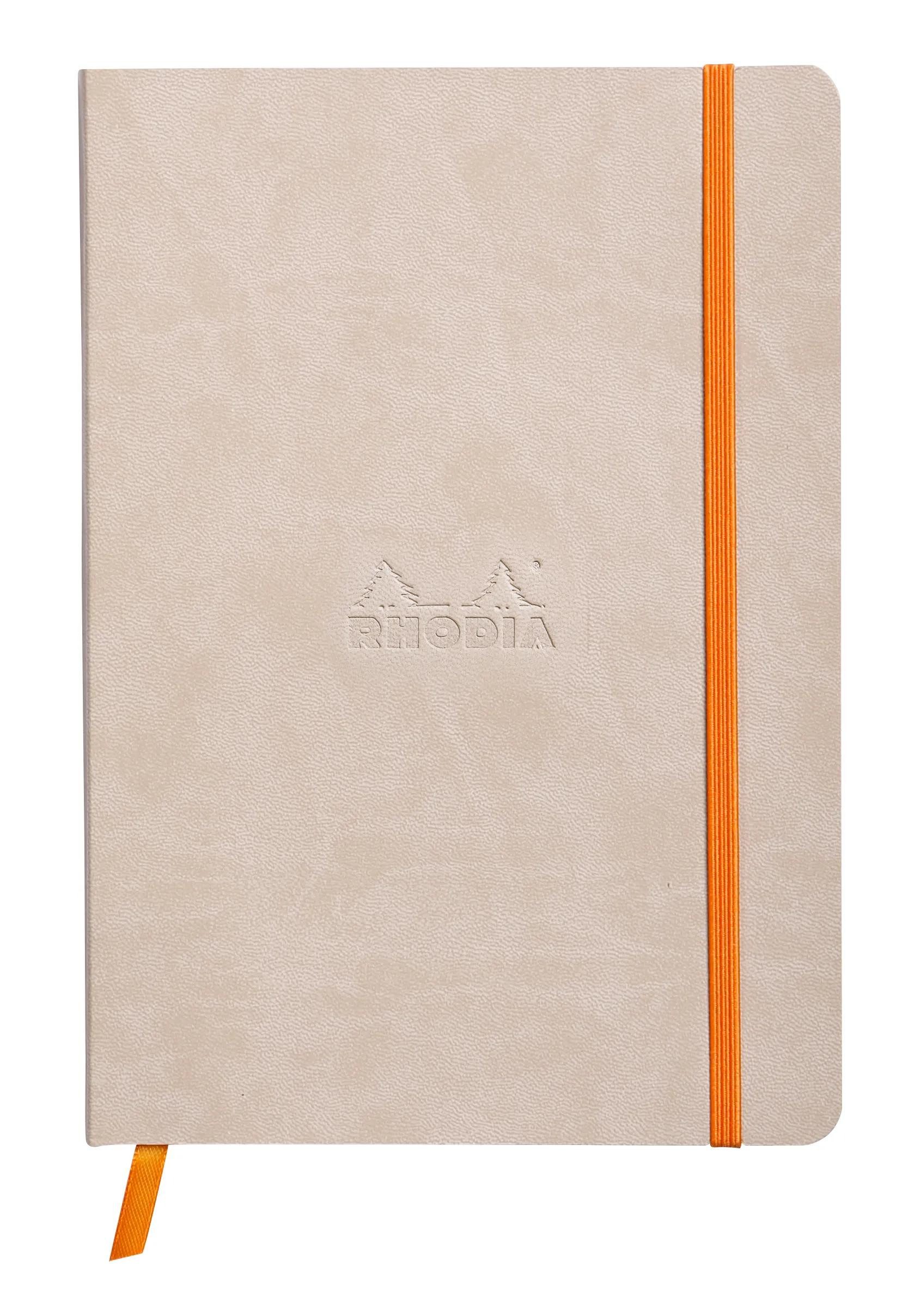 EXACOMPTA Einsteck-Fotoalbum Notizbuch A5 Softcover, 80 Bl 90g, dot/punktkariert, Beige 117455C, Rhodia, Blöcke, Hefte und Notizbücher