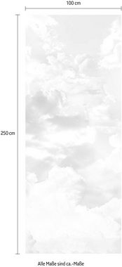 Komar Vliestapete Clouds Panel, (1 St), 100x250 cm (Breite x Höhe), Vliestapete, 100 cm Bahnbreite