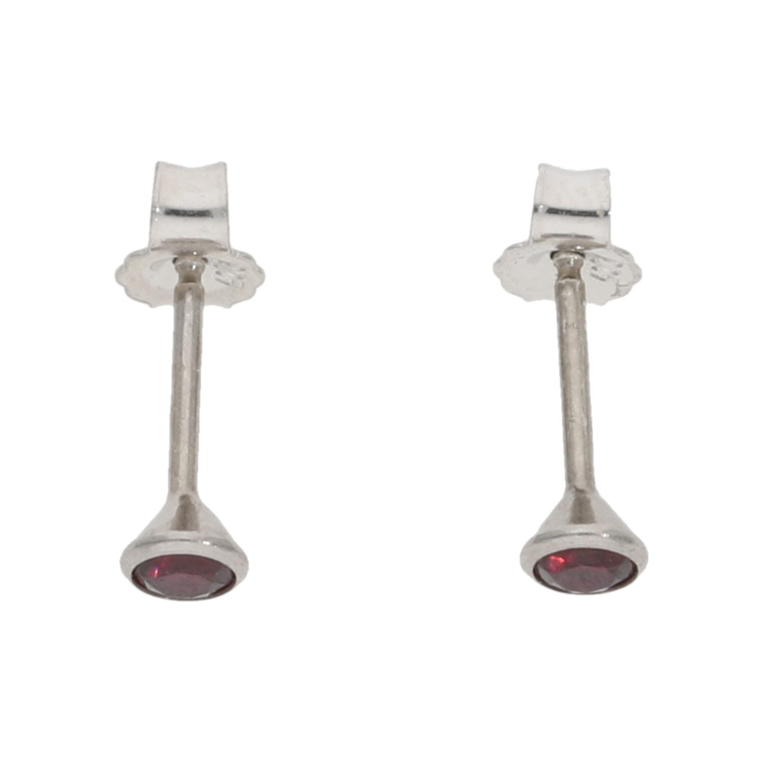 JuwelmaLux Ohrring-Set JuwelmaLux Ohrstecker mit Rhodolith, günstig online kaufen