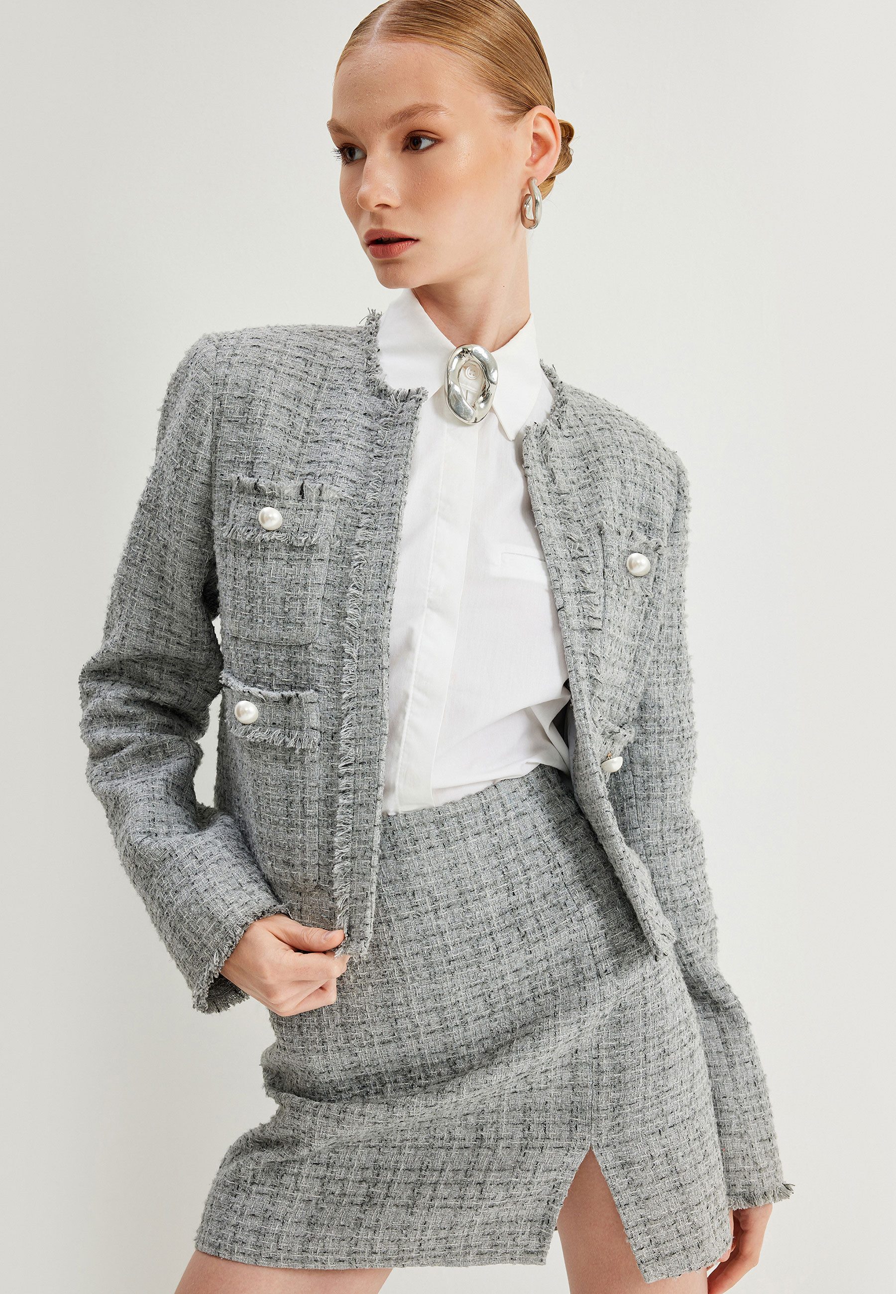 Jackenblazer Regular Tweed