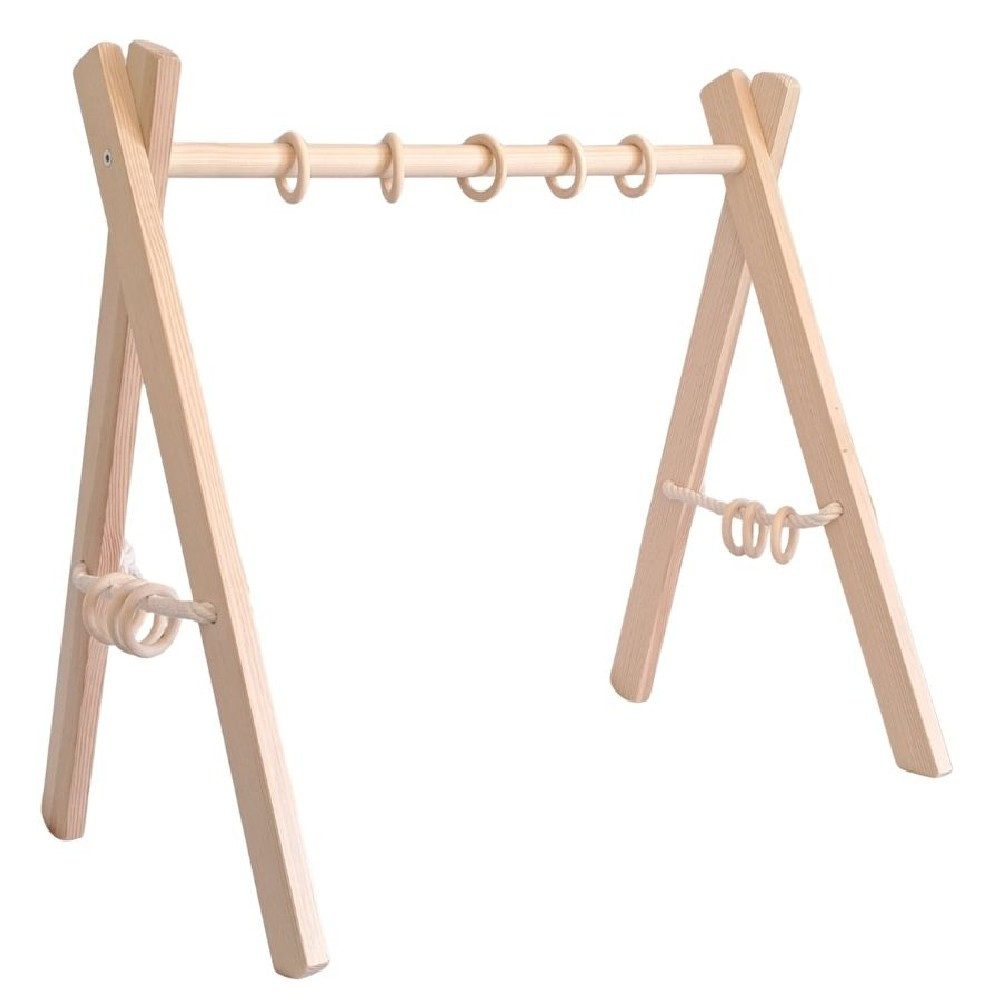 LuMali Baby Gym Baby Gym - Spielbogen Baby aus Holz - Holzspielzeug - Monte günstig online kaufen