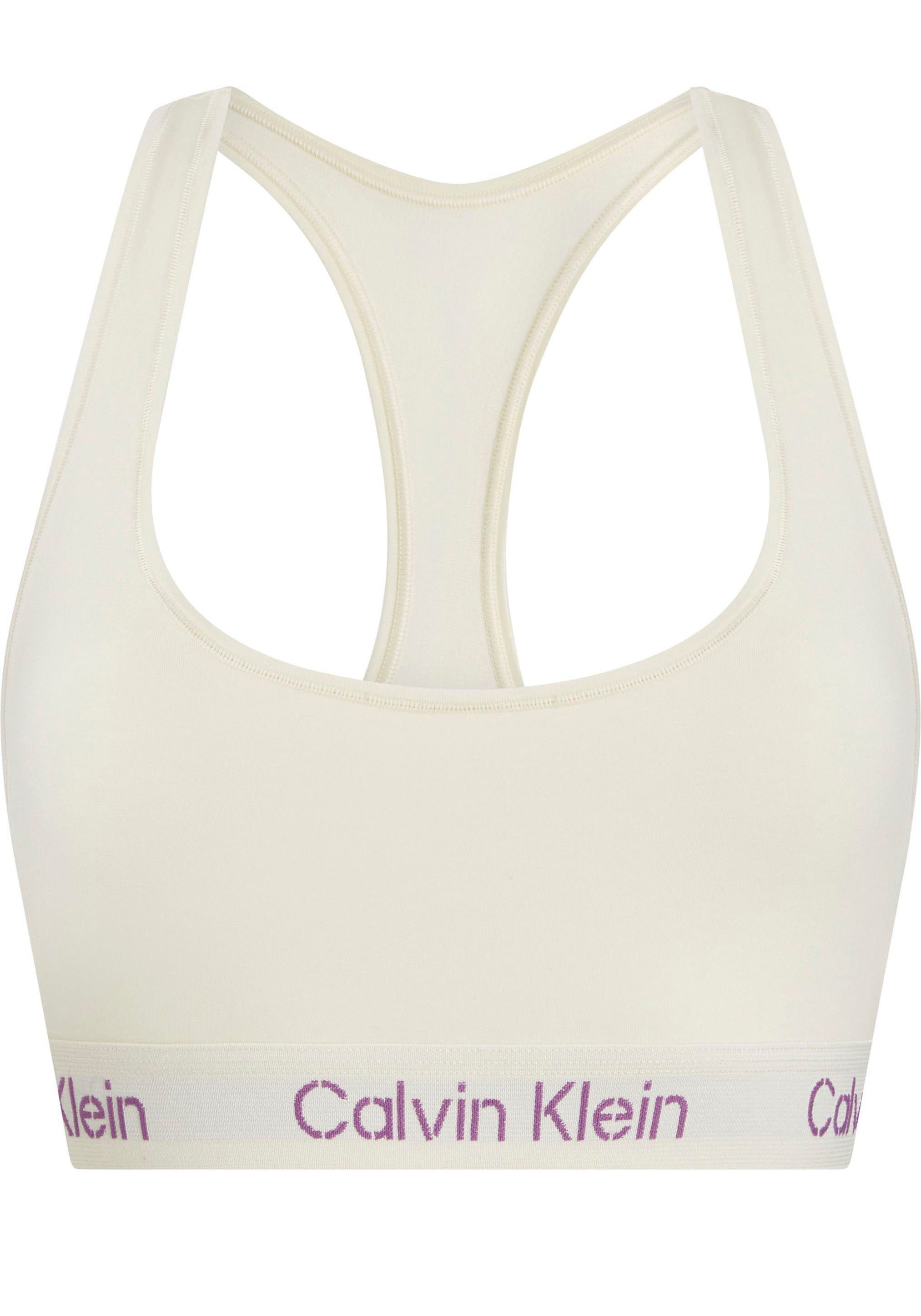 CK-Logoschriftzug mit Bralette-BH Calvin Klein Underwear UNLINED BRALETTE