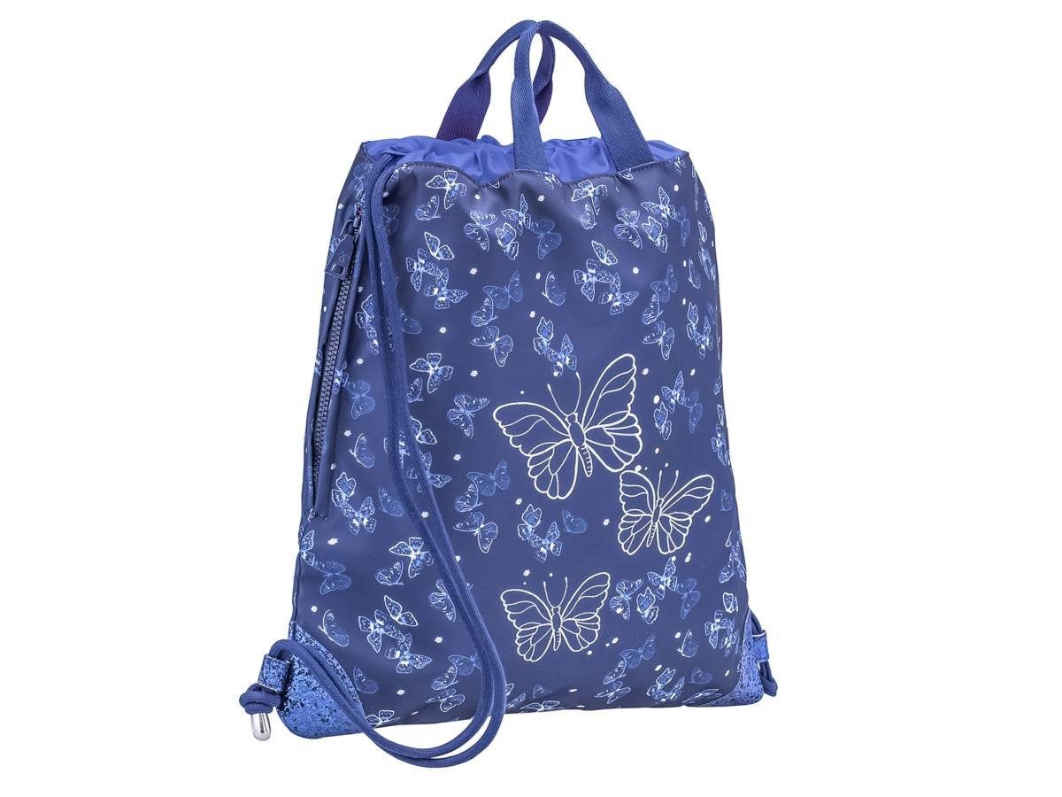 Sporttasche Mädchen Schulsporttasche, für Premium, Belmil Turnbeutel, Sapphire Gym-Bag,